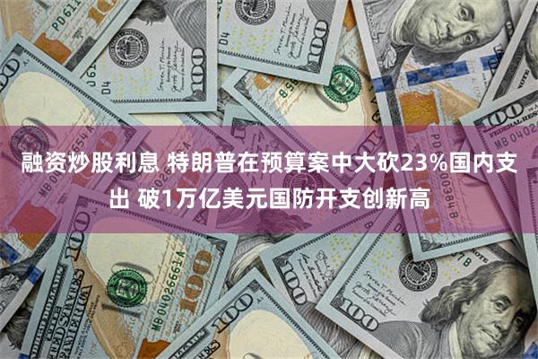 融资炒股利息 特朗普在预算案中大砍23%国内支出 破1万亿美元国防开支创新高